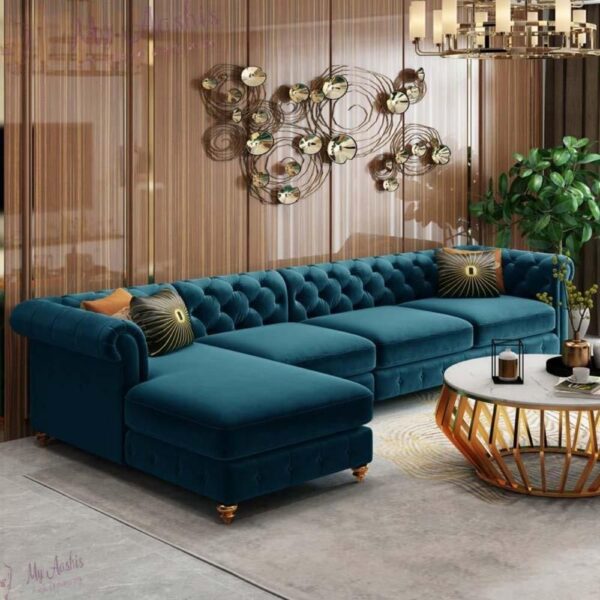 WoodsFreak L shape sofa 6 seater sofa premium design premium quality new latest model 2023 luxury model luxury comfort