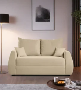 Woodsfreak Furniture | Mackenzie A | 2 Seater Recliner | Dark Brown Color