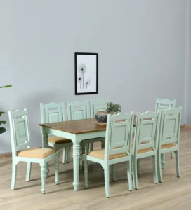 Joaquin Mango Wood 8 Seater Dining Set