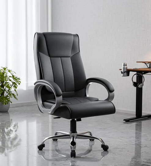 New Sleek Line Leatherette Executive Chairs