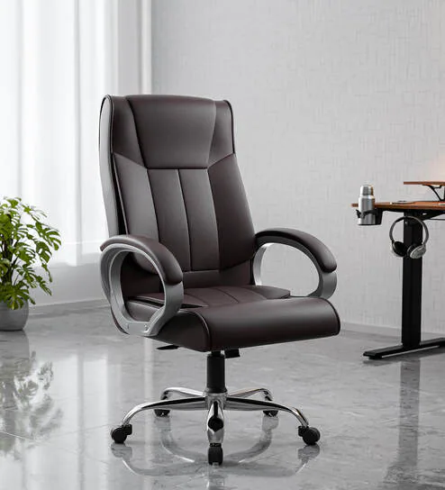Soul Kiev Leatherette Executive Chair With Cushioned